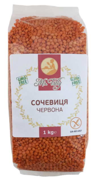 Сочевиця Ms.Tally червона, 1 кг